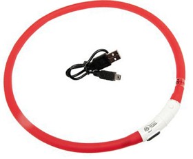 Bild på Visio Light LED katthalsband röd 35 cm