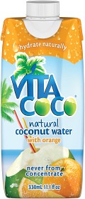 Bild på Vita Coco Kokosvatten Apelsin 33 cl