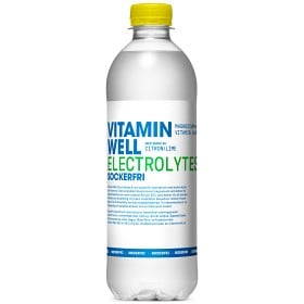 Bild på Vitamin Well Electrolyte Citron/Lime sockerfri 500 ml