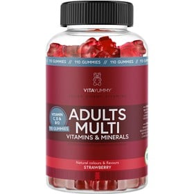 Bild på VitaYummy Adults Multi Strawberry 110 st