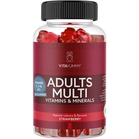 Bild på VitaYummy Adults Multi Strawberry 60 st