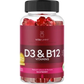 Bild på VitaYummy D3 & B12 Raspberry 60 st