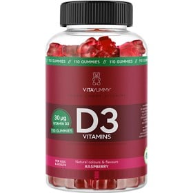 Bild på VitaYummy D3 Raspberry 110 st