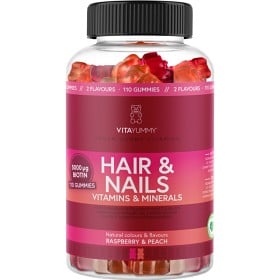 Bild på VitaYummy Hair & Nails Mix: Raspberry & Peach 110 st