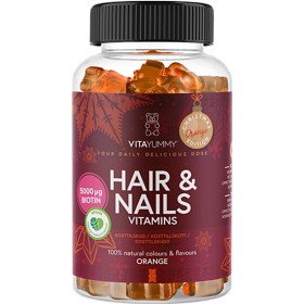 Bild på VitaYummy Hair & Nails Orange, Christmas Edition 60 st