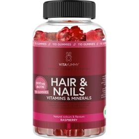 Bild på VitaYummy Hair & Nails Raspberry 110 st