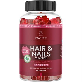 Bild på Vitayummy Hair & Nails Raspberry 90 st