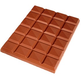 Bild på Vivani Blockchoklad Ljus 2,5 kg