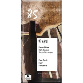 Bild på Vivani Mörk Choklad 85% 80 g