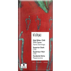 Bild på Vivani Mörk Choklad Chili 80 g
