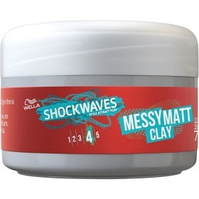 Bild på Wella Shockwaves Messy Matt Clay 75 ml