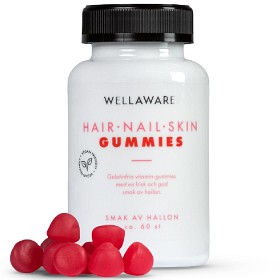 Bild på WellAware Hair Nail Skin Gummies 60 st