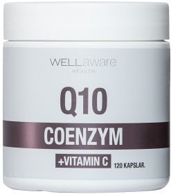 Bild på WellAware Q10 Coenzym + Vitamin C 120 kapslar