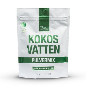 Bild på WellAware Kokosvatten Citron & Lime 250 g