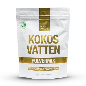 Bild på WellAware Kokosvatten Mango & Passionsfrukt 250 g