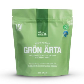 Bild på WellAware Grön Ärta proteinpulver 500 g
