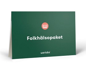 Bild på Werlabs Hälsokontroll Folkhälsopaket