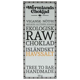 Bild på Wermlandschoklad Raw Isländskt havssalt 50 g