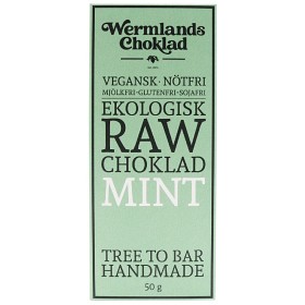 Bild på Wermlandschoklad Raw Mint Nibs 50 g