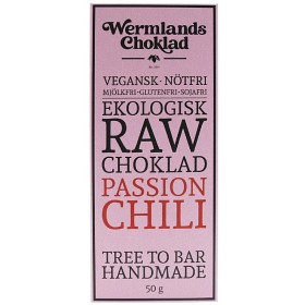 Bild på Wermlandschoklad Raw Passion Chili 50 g