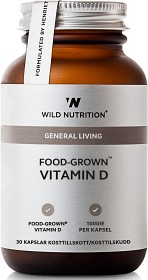 Bild på Wild Nutrition Vitamin D 30 kapslar