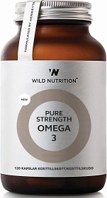 Bild på Wild Nutrition Pure Strength Omega 3 120 kapslar
