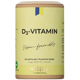 Bild på Wissla of Sweden D3 Vitamin 90 kapslar