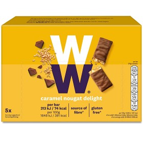 Bild på WW ViktVäktarna Chokladbar med karamellfyllning 5 st