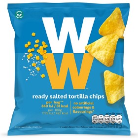Bild på WW ViktVäktarna Saltade tortillachips 19 g