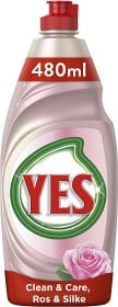 Bild på YES Handdiskmedel Rose & Satin 480 ml