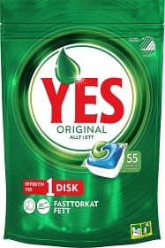 Bild på YES Maskindiskmedel Original Green 55 st