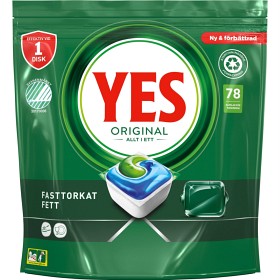 Bild på Yes Original All In One diskmaskinstabletter Regular 78 st