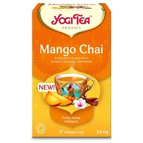 Bild på Yogi Tea Mango Chai KRAV 17 tepåsar