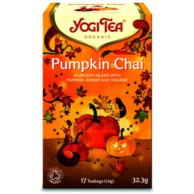 Bild på Yogi Tea Pumpkin Chai KRAV 17 tepåsar