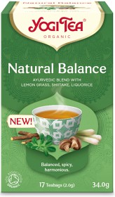 Bild på YogiTea Natural Balance 17 tepåsar