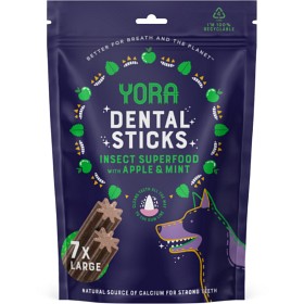 Bild på YORA Dog Dental Bites Large Apple & Mint 180 g