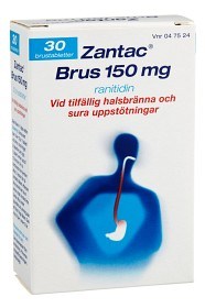 Bild på Zantac Brus 150 mg 30 st