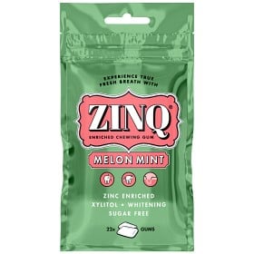 Bild på ZINQ Melon Mint tuggummi 22 bitar