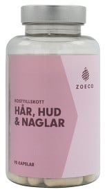 Bild på Zoeco Hår, Hud & Naglar 90 kapslar