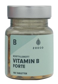 Bild på Zoeco Vitamin B Forte 100 tabletter