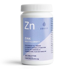 Bild på Zoeco Zink 25 mg 100 tabletter