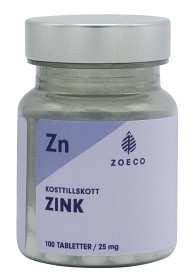 Bild på Zoeco Zink 25 mg 100 tabletter