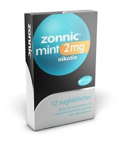 Bild på Zonnic Mint, sugtablett 2 mg 12 st