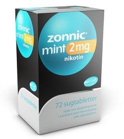 Bild på Zonnic Mint, sugtablett 2 mg 72 st