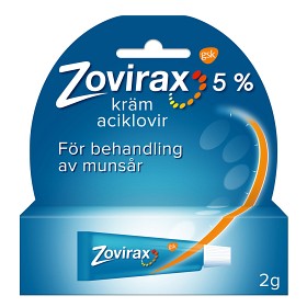 Bild på Zovirax, kräm 5 % 2 gr tub