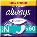 Always Dailies Normal Fresh & Protect trosskydd 60 st