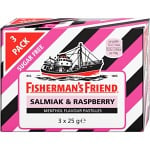 Fisherman's Friend Salmiak Raspberry sockerfri 25 g 3-pack