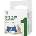 1Aid Soft Foam Bandage Blå 6cm x 1m