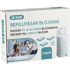 2B Baby Refillpåsar för blöjhink 3-pack