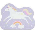 A Little Lovely Company Bordstablett, Jumping Unicorn